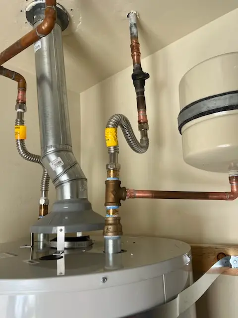 Water heater installation and plumbing repair in Hooksett