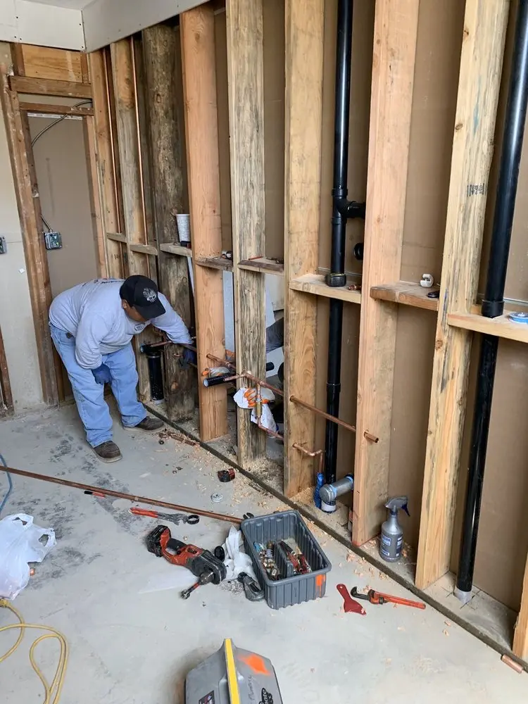 Commercial rough-in plumbing for Trenchless Sewer Repair in Hooksett